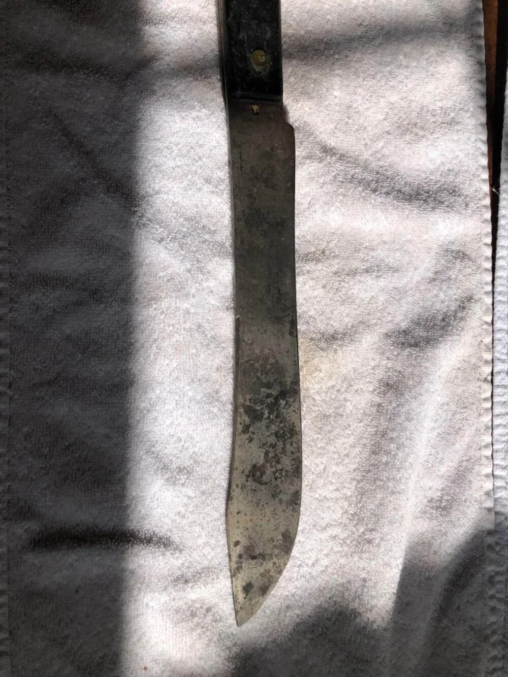 Antique Lamson military butcher knife